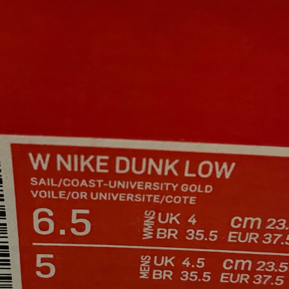 NIKE Dunk Low West Coast Women size 6.5